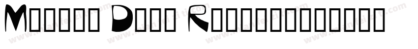 Munich Demo Regular字体转换